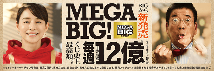 MEGA BIG新発売